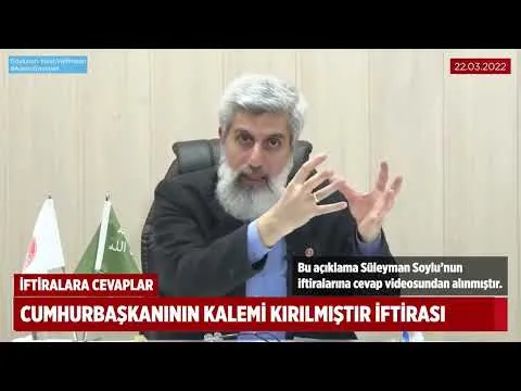 "Kalemi Kırılmıştır" Sözü Cumhurbaşkanına Hakaret miydi?