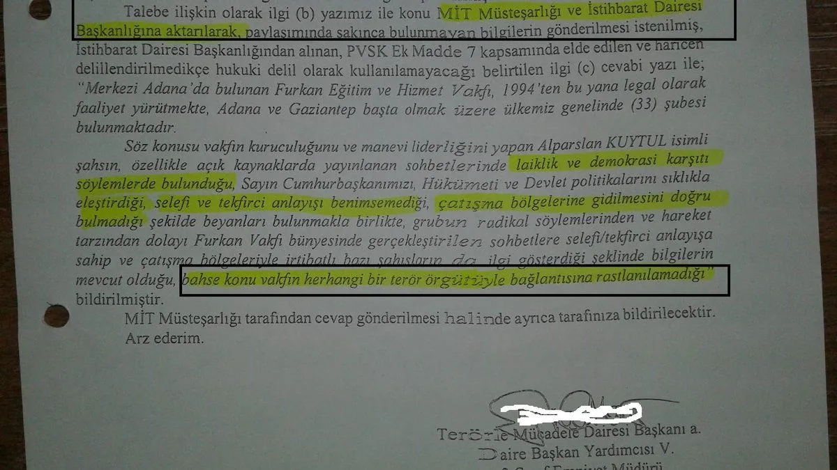 DEAŞ'lı bir şüphelinin sohbetlere katıldığı, dolayısıyla irtibat bulunduğu iddiası