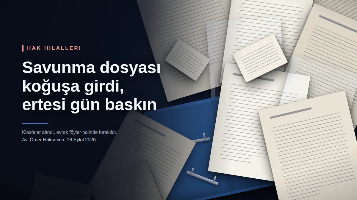 Kuytul'un koğuşuna baskın yapıldı, çorabının içi dahi incelendi